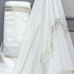 Optimum V-778 Wholesale Linen Tulle Curtain Fabrics Living Room and Bedroom Curtains 5 Models 100% Polyester