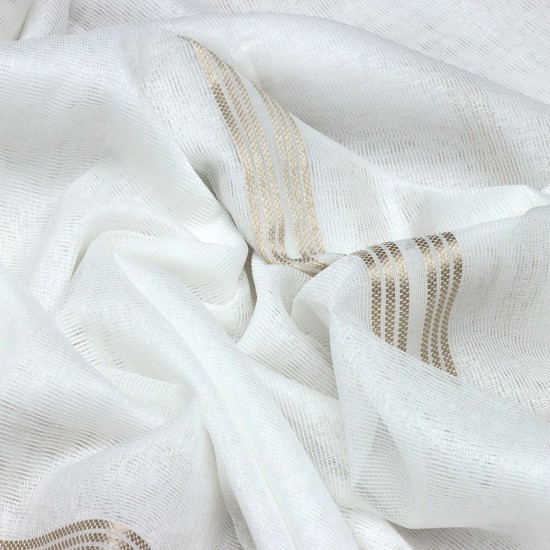 Optimum V-778 Wholesale Linen Tulle Curtain Fabrics Living Room and Bedroom Curtains 5 Models 100% Polyester