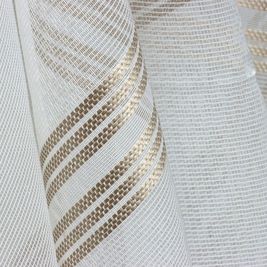 Optimum V-778 Wholesale Linen Tulle Curtain Fabrics Living Room and Bedroom Curtains 5 Models 100% Polyester