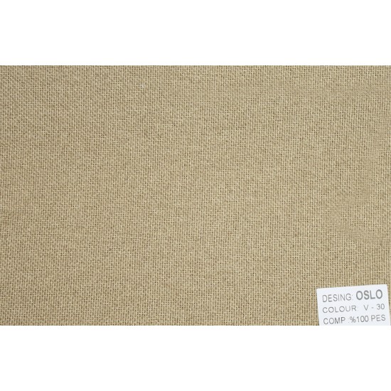 Oslo V-30 Wholesale Linen Blackout Background Curtain Fabrics Living Room and Bedroom Curtains 23 Models 100% Polyester