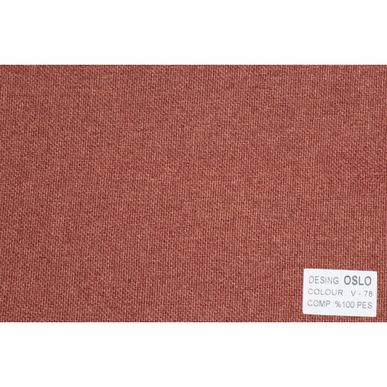 Oslo V-78 Wholesale Linen Blackout Background Curtain Fabrics Living Room and Bedroom Curtains 23 Models 100% Polyester