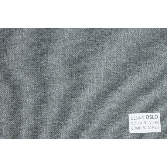 Oslo V-92 Wholesale Linen Blackout Background Curtain Fabrics Living Room and Bedroom Curtains 23 Models 100% Polyester