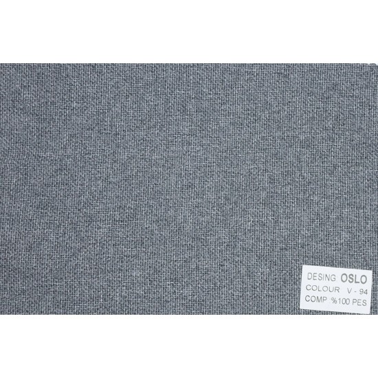 Oslo V-94 Wholesale Linen Blackout Background Curtain Fabrics Living Room and Bedroom Curtains 23 Models 100% Polyester