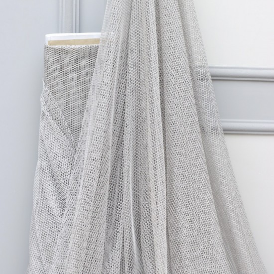Petek File V-56 Wholesale Knitted Tulle Curtain Fabrics Living Room and Bedroom Curtains 22 Models 100% Polyester