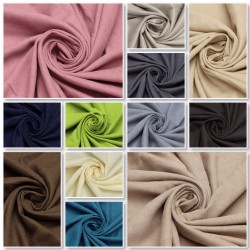 Poplar Color Chart Wholesale Linen Background  Curtain Fabrics Living Room and Bedroom Curtains 36 Models 100% Polyester