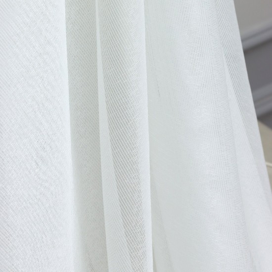 Serussa V-335 Wholesale Linen Tulle Curtain Fabrics Living Room and Bedroom Curtains 3 Models 100% Polyester