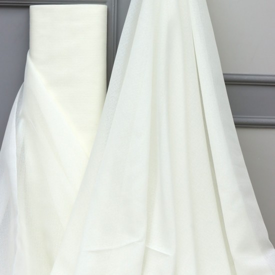 Benjamin V-416 Wholesale Linen Tulle Curtain Fabrics Living Room and Bedroom Curtains 2 Models 100% Polyester