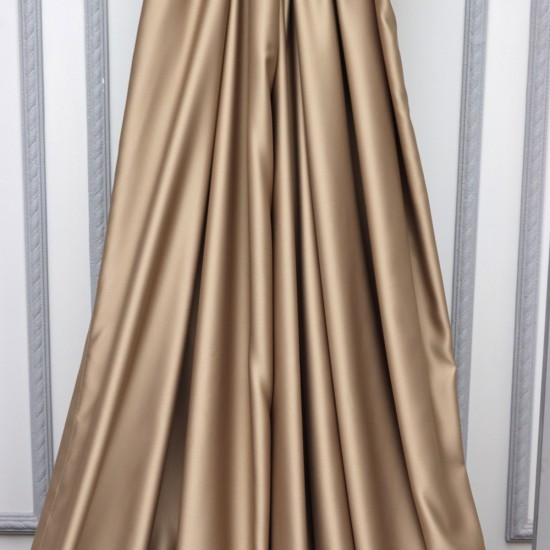 Blackout V-420 Wholesale Satin Blackout Background Curtain Fabrics Living Room and Bedroom Curtains 42 Model 100% Polyester