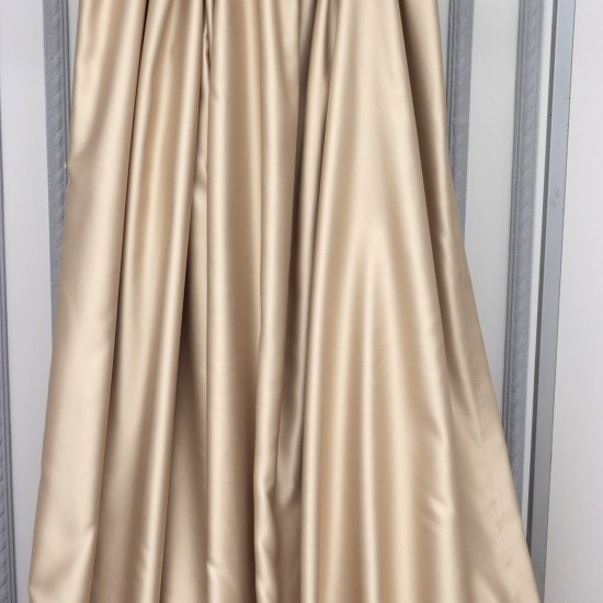 Blackout V-424 Wholesale Satin Blackout Background Curtain Fabrics Living Room and Bedroom Curtains 42 Model 100% Polyester