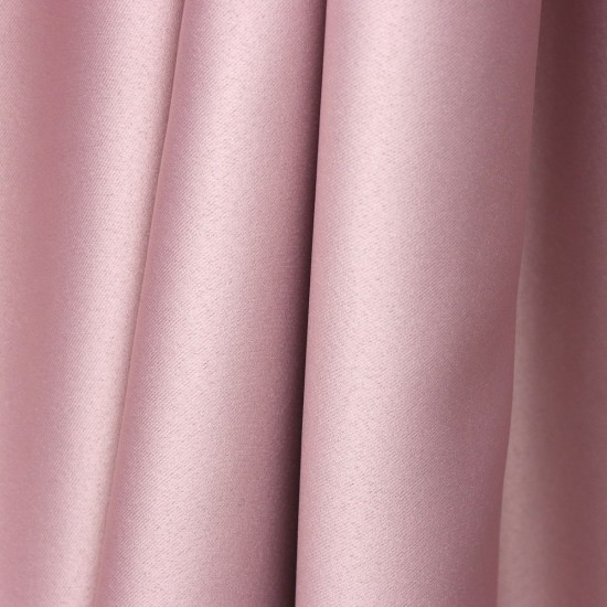 Blackout V-430 Wholesale Satin Blackout Background Curtain Fabrics Living Room and Bedroom Curtains 42 Model 100% Polyester