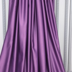 Blackout V-436 Wholesale Satin Blackout Background Curtain Fabrics Living Room and Bedroom Curtains 42 Model 100% Polyester