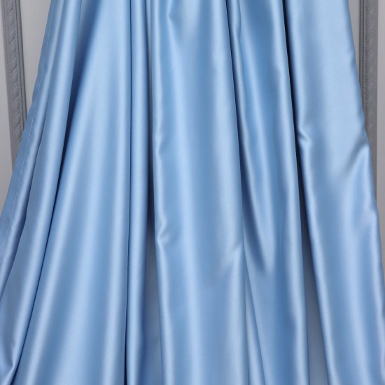 Blackout V-442 Wholesale Satin Blackout Background Curtain Fabrics Living Room and Bedroom Curtains 42 Model 100% Polyester