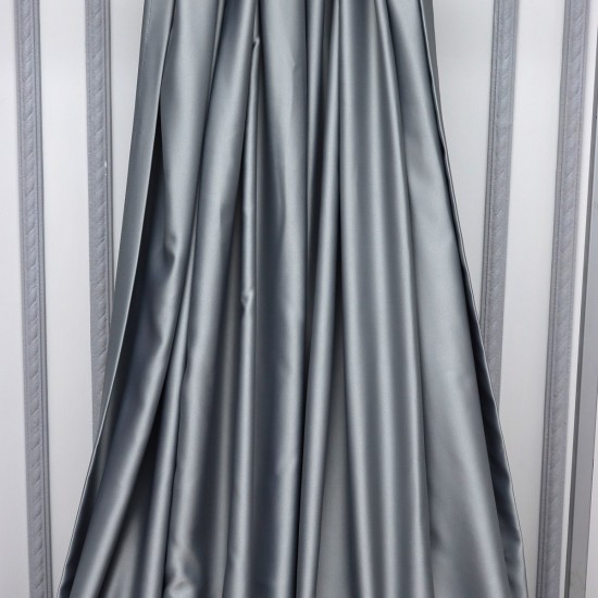 Blackout V-456 Wholesale Satin Blackout Background Curtain Fabrics Living Room and Bedroom Curtains 42 Model 100% Polyester
