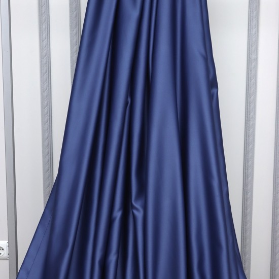 Blackout V-468 Wholesale Satin Blackout Background Curtain Fabrics Living Room and Bedroom Curtains 42 Model 100% Polyester