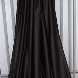 Blackout V-472 Wholesale Satin Blackout Background Curtain Fabrics Living Room and Bedroom Curtains 42 Model 100% Polyester