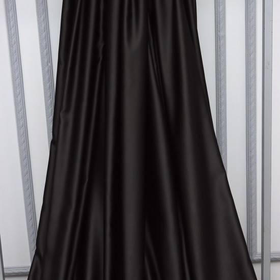 Blackout V-472 Wholesale Satin Blackout Background Curtain Fabrics Living Room and Bedroom Curtains 42 Model 100% Polyester