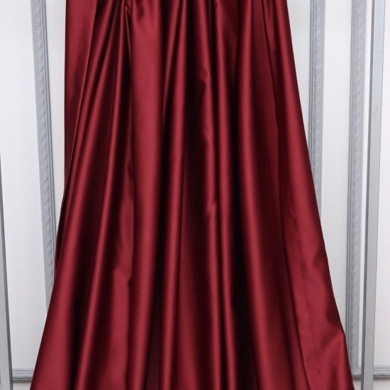 Blackout V-476 Wholesale Satin Blackout Background Curtain Fabrics Living Room and Bedroom Curtains 42 Model 100% Polyester