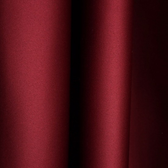 Blackout V-476 Wholesale Satin Blackout Background Curtain Fabrics Living Room and Bedroom Curtains 42 Model 100% Polyester
