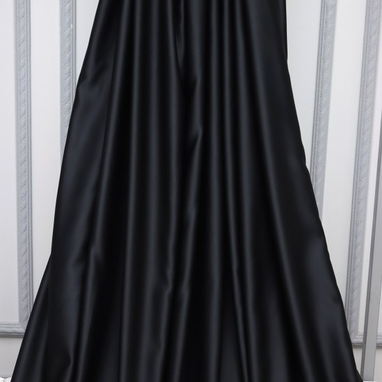 Blackout V-480 Wholesale Satin Blackout Background Curtain Fabrics Living Room and Bedroom Curtains 42 Model 100% Polyester