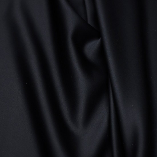 Blackout V-480 Wholesale Satin Blackout Background Curtain Fabrics Living Room and Bedroom Curtains 42 Model 100% Polyester