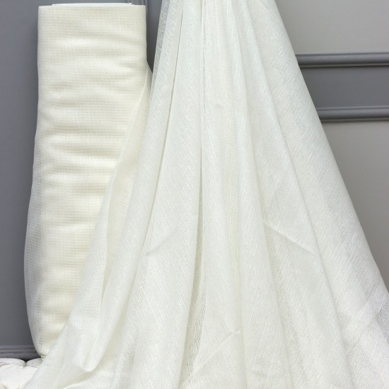 Brian V--526 Wholesale Linen Tulle Curtain Fabrics Living Room and Bedroom Curtains 4 Models 100% Polyester