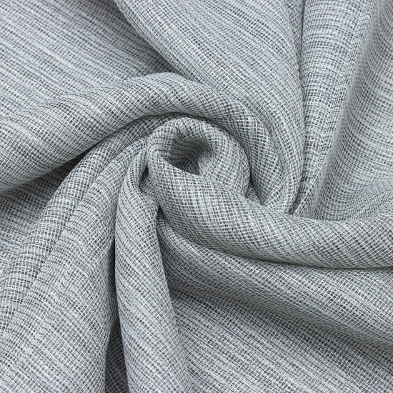Brian V-573 Wholesale Linen Tulle Curtain Fabrics Living Room and Bedroom Curtains 4 Models 100% Polyester