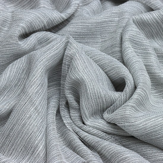 Brian V-573 Wholesale Linen Tulle Curtain Fabrics Living Room and Bedroom Curtains 4 Models 100% Polyester