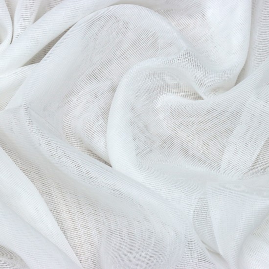 Cameron V--201 Wholesale Linen Tulle Curtain Fabrics Living Room and Bedroom Curtains 2 Models 100% Polyester