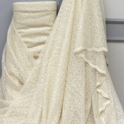  Çınar V-1 Wholesale Lace Embroidered Brode Tulle Curtain Fabrics Living Room and Bedroom Curtains 2 Models 100% Polyester