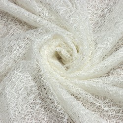  Çınar V-2 Wholesale Lace Embroidered Brode Tulle Curtain Fabrics Living Room and Bedroom Curtains 2 Models 100% Polyester