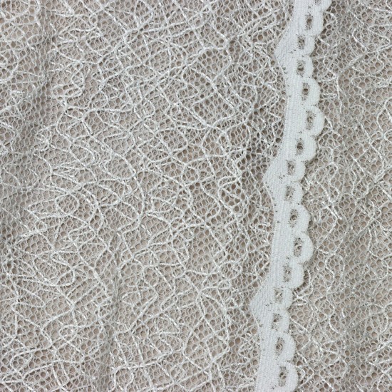  Çınar V-2 Wholesale Lace Embroidered Brode Tulle Curtain Fabrics Living Room and Bedroom Curtains 2 Models 100% Polyester