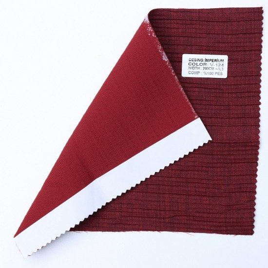 İmperium V-124 Wholesale Jacquard Dobby Woven Backdrop Curtain Fabrics Living Room and Bedroom Curtains 35 Models100% Polyester