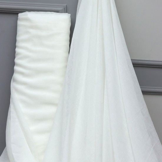 Johnson V-621 Wholesale Linen Tulle Curtain Fabrics Living Room and Bedroom Curtains 12 Models 100% Polyester