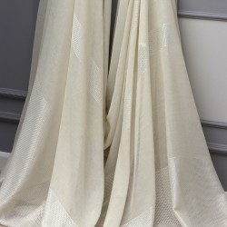 Neva V-42 Wholesale Decorative Linen Tulle Curtain Fabrics Living Room and Bedroom Curtains 5 Models 100% Polyester