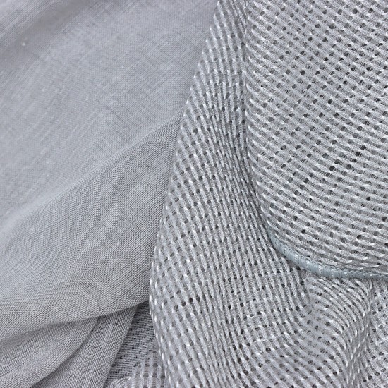 Neva V-43 Wholesale Decorative Linen Tulle Curtain Fabrics Living Room and Bedroom Curtains 5 Models 100% Polyester