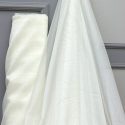 Violet V-8368 Wholesale Linen Tulle Curtain Fabrics Living Room and Bedroom Curtains 2 Models 100% Polyester