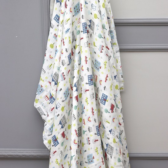 MD Baskı V-1 2 Layers Printed Baby, Kids Clothing Fabric 100% Cotton 3 Models