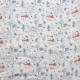 MD Baskı V-3 2 Layers Printed Baby, Kids Clothing Fabric 100% Cotton 3 Models