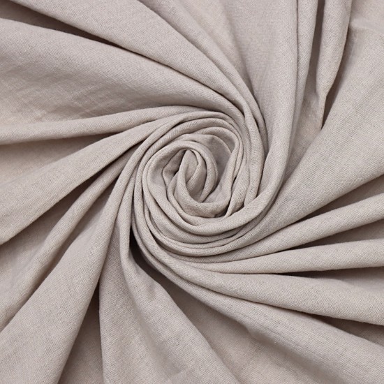 MD V-Acik Bej 2 Layer Plain Baby, Kids Clothing Fabric 100% Cotton 34 Model