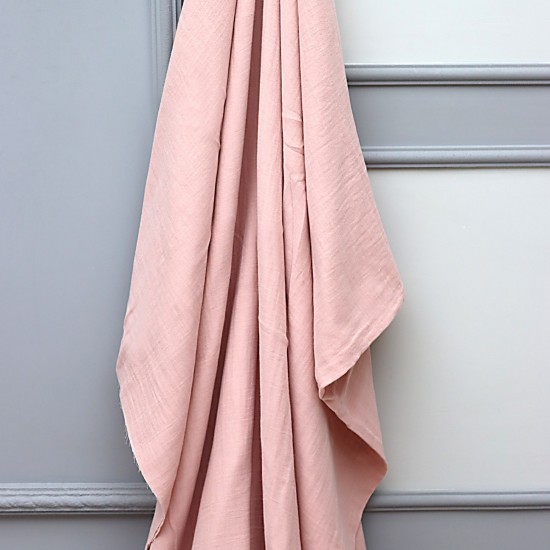 MD V-Acik Gul Kurusu 2 Layer Plain Baby, Kids Clothing Fabric 100% Cotton 34 Model