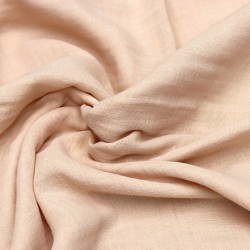 MD V-Acik Somon 2 Layer Plain Baby, Kids Clothing Fabric 100% Cotton 34 Model