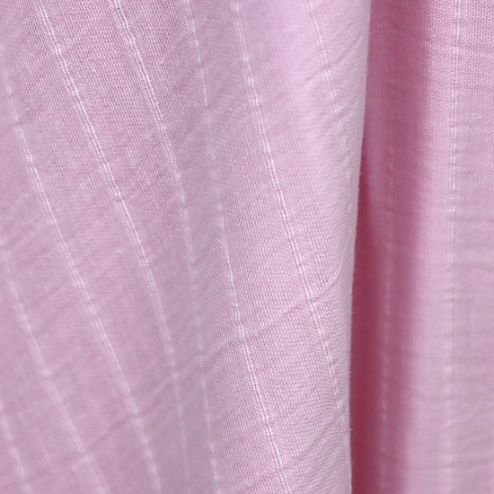 MÇ V-Bebe Pembe 2 Layer Striped Baby, Kids Clothing Fabric 100% Cotton 3 Models