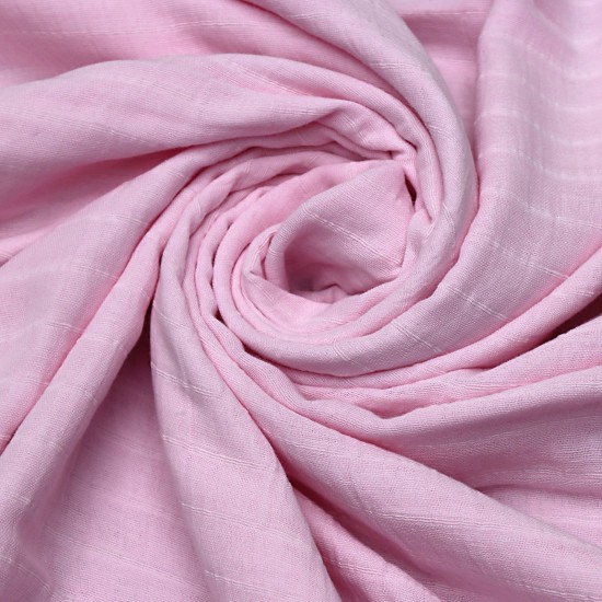 MÇ V-Bebe Pembe 2 Layer Striped Baby, Kids Clothing Fabric 100% Cotton 3 Models