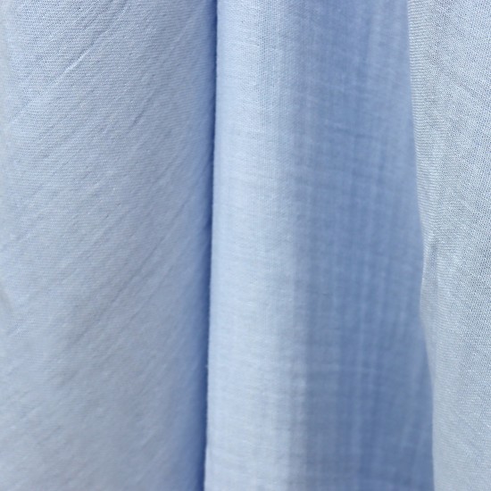 MD V-Buz Mavi 2 Layer Plain Baby, Kids Clothing Fabric 100% Cotton 34 Model