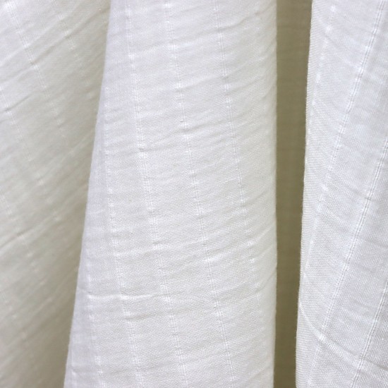 MÇ V-Ekru 2 Layer Striped Baby, Kids Clothing Fabric 100% Cotton 5 Models