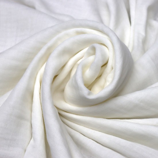 MD V-Ekru 2 Layer Plain Baby, Kids Clothing Fabric 100% Cotton 34 Model