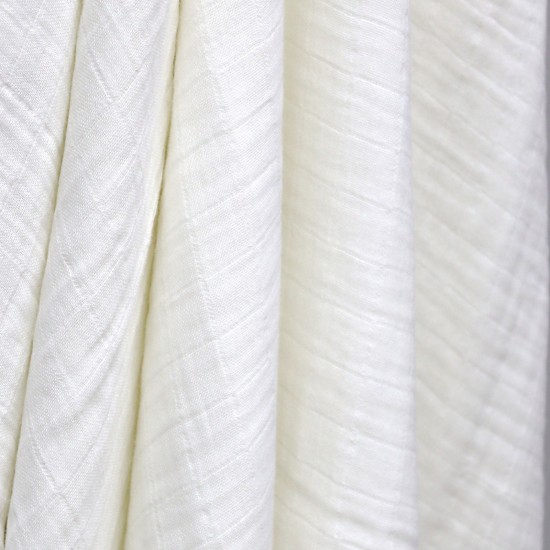 MK V-Ekru 2 Layers 2x2 Square Baby, Kids Clothing Fabric 100% Cotton 1 Models