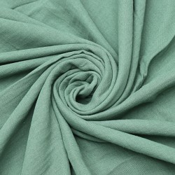 MD V-Haki Yesil 2 Layer Plain Baby, Kids Clothing Fabric 100% Cotton 34 Model