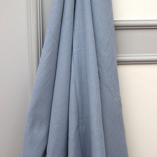 MD V-Indigo 2 Layer Plain Baby, Kids Clothing Fabric 100% Cotton 34 Model