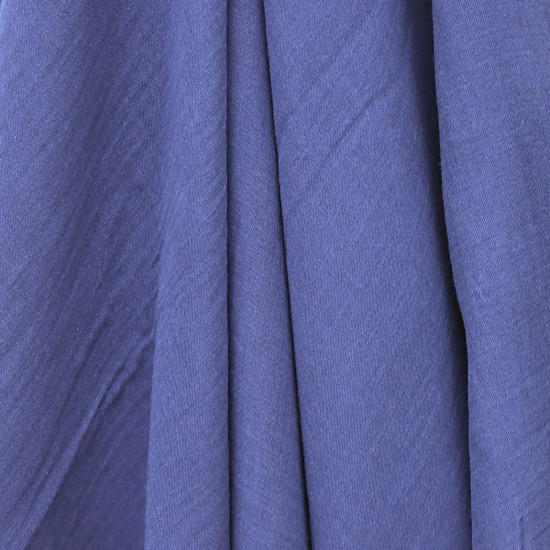 MD V-Lacivert 2 Layer Plain Baby, Kids Clothing Fabric 100% Cotton 34 Model